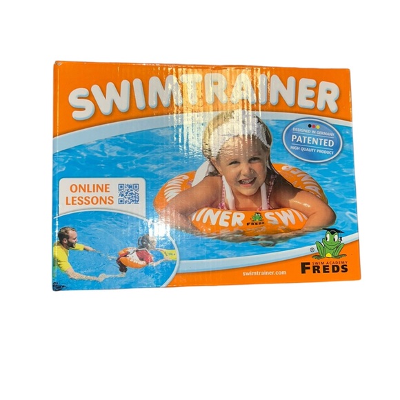 New Fred's Swim Academy Swimtrainer classic Age 2-6 orange - Picture 1 of 2